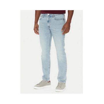 Blugi slim fit cu talie medie