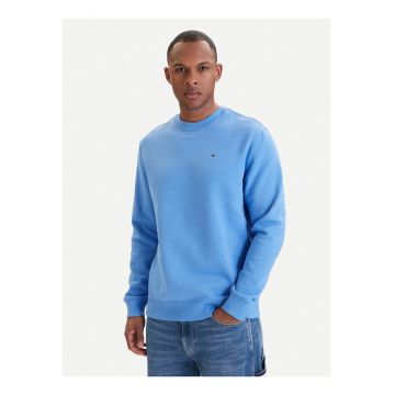 Bluza regular fit din amestec de bumbac cu maneci lungi