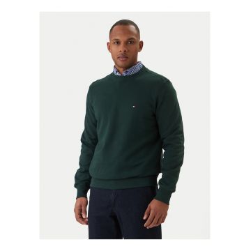 Bluza uni cu decolteu la baza gatului -