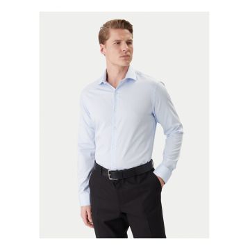 Camasa slim fit din amestec de bumbac si lyocell