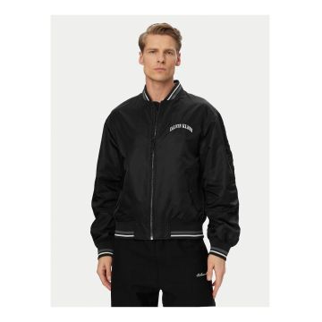 Geaca bomber cu logo pe spate