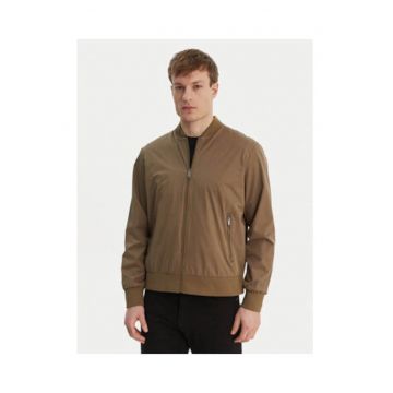 Jacheta bomber cu fermoar -