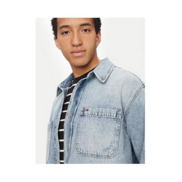 Jacheta-camasa din denim
