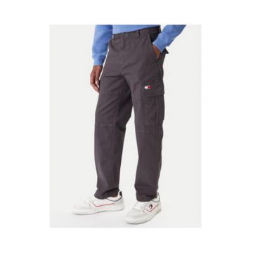 Pantaloni cargo din amestec de bumbac