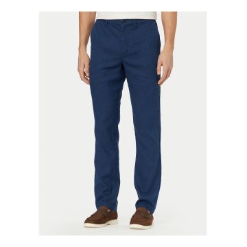 Pantaloni Chino din amestec de in -