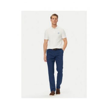 Pantaloni Chino din amestec de in -