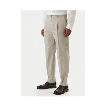 Pantaloni chino eleganti din bumbac