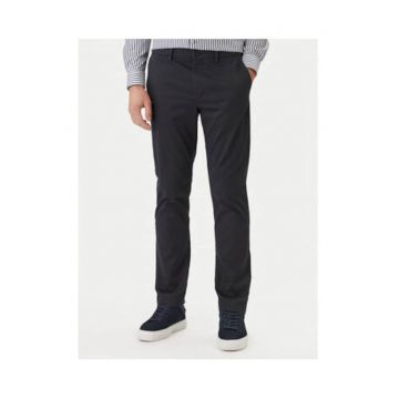 Pantaloni Chino uni cu croiala dreapta