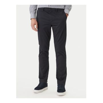 Pantaloni Chino uni cu croiala dreapta