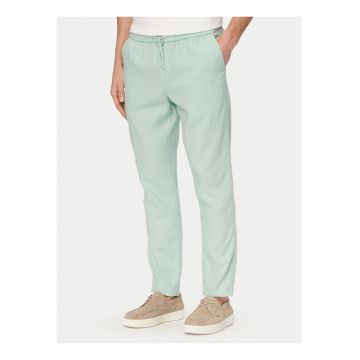 Pantaloni cu snur de ajustare si buzunare