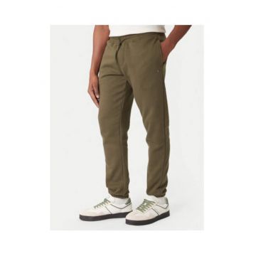Pantaloni de trening drepti cu snur in talie
