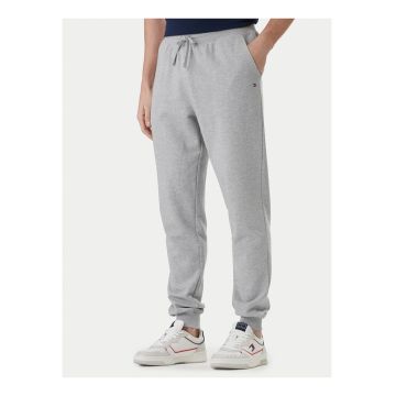 Pantaloni de trening uni cu talie ajustabila -