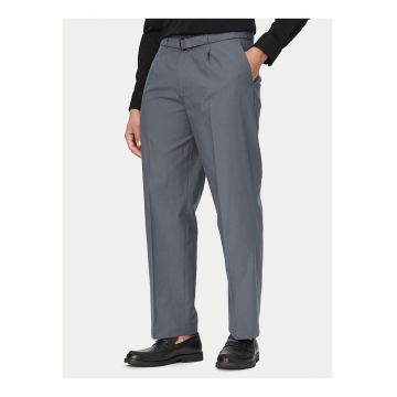 Pantaloni eleganti din amestec de bumbac si lyocell