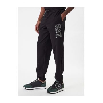 Pantaloni pentru barbati -  din bumbac - negri