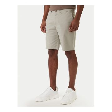 Pantaloni scurti chino skinny din amestec de bumbac