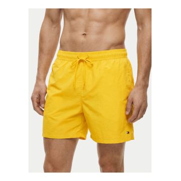 Pantaloni scurti de baie cu buzunar pe partea din spate