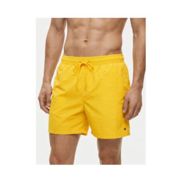 Pantaloni scurti de baie cu buzunar pe partea din spate