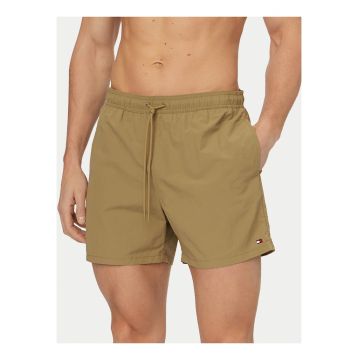 Pantaloni scurti de baie cu insertie elastica in talie