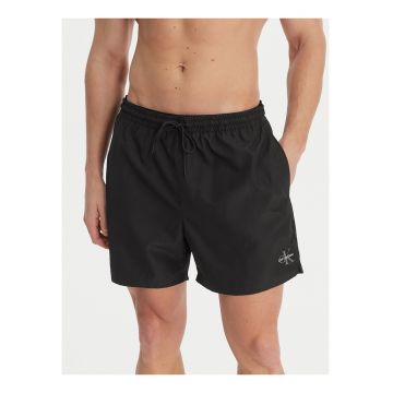 Pantaloni scurti de baie cu snur - buzunare si logo