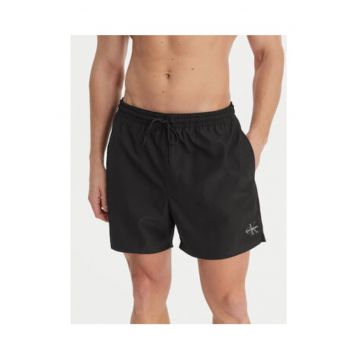 Pantaloni scurti de baie cu snur - buzunare si logo