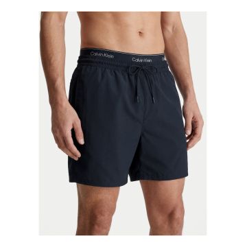 Pantaloni scurti de baie cu snur si talie elastica