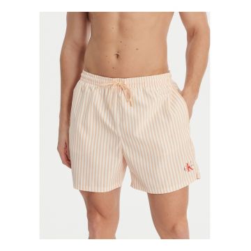 Pantaloni scurti de baie cu snur si un buzunar pe partea din spate