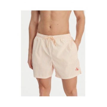 Pantaloni scurti de baie cu snur si un buzunar pe partea din spate
