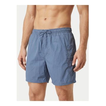 Pantaloni scurti de baie cu talie elastica si snur