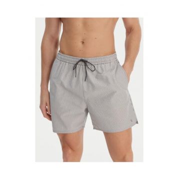 Pantaloni scurti de baie cu talie elastica - snur si buzunare