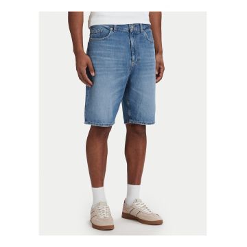 Pantaloni scurti relaxed fit din denim