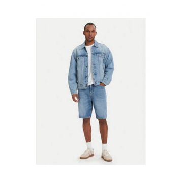 Pantaloni scurti relaxed fit din denim