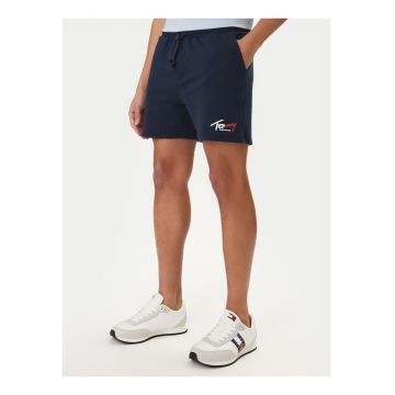 Pantaloni scurti uni pentru antrenament cu buzunare -