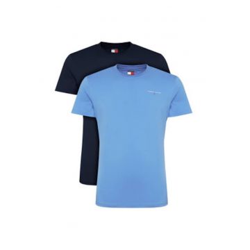 Set de tricouri slim fit din bumbac - 2 piese -