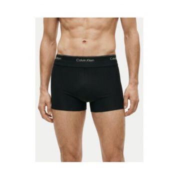 Slip din material elastic cu model uni si banda logo in talie