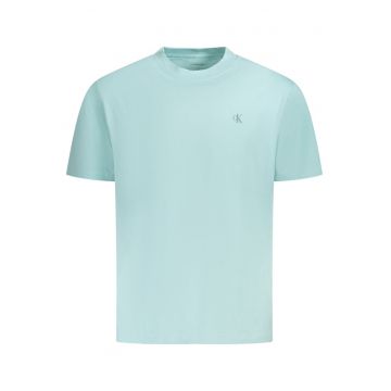 Tricou barbati - cu imprimeu pe spate - Regular fit - Turcoaz