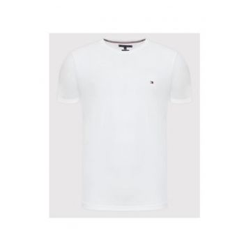Tricou cu guler rotund -