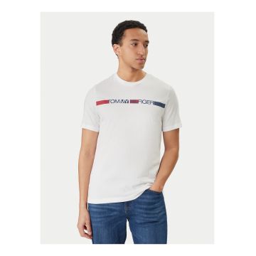 Tricou cu imprimeu din bumbac -