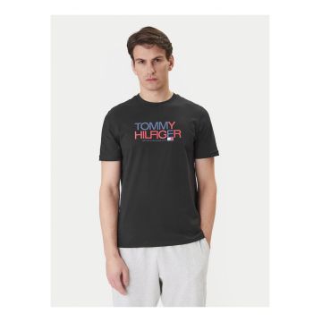 Tricou cu imprimeu logo din bumbac
