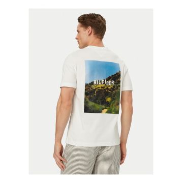 Tricou cu imprimeu logo pe spate