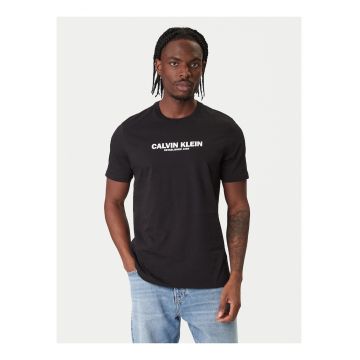Tricou cu imprimeul logo pe partea din fata -