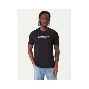 Tricou cu imprimeul logo pe partea din fata -