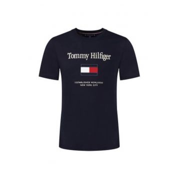 Tricou cu print logo. -