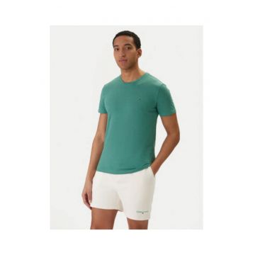 Tricou din bumac slim-fit