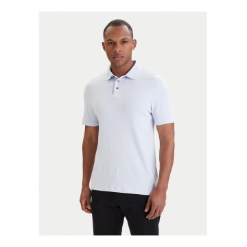 Tricou din bumbac cu guler polo