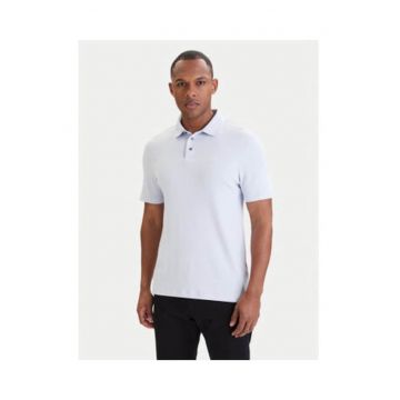 Tricou din bumbac cu guler polo