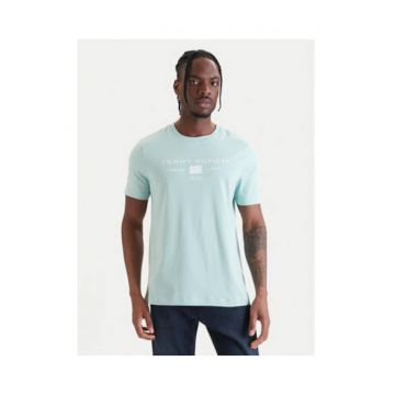 Tricou din bumbac cu imprimeu logo pe piept