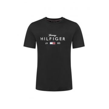 Tricou din bumbac cu logo.