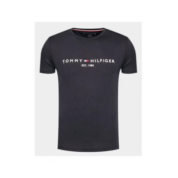 Tricou din bumbac cu logo pe piept