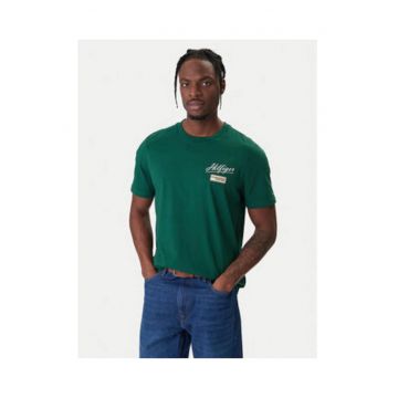 Tricou din bumbac cu print logo.