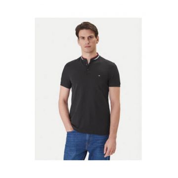 Tricou din bumbac organic cu nasturi